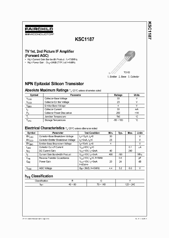KSC1187_1261145.PDF Datasheet