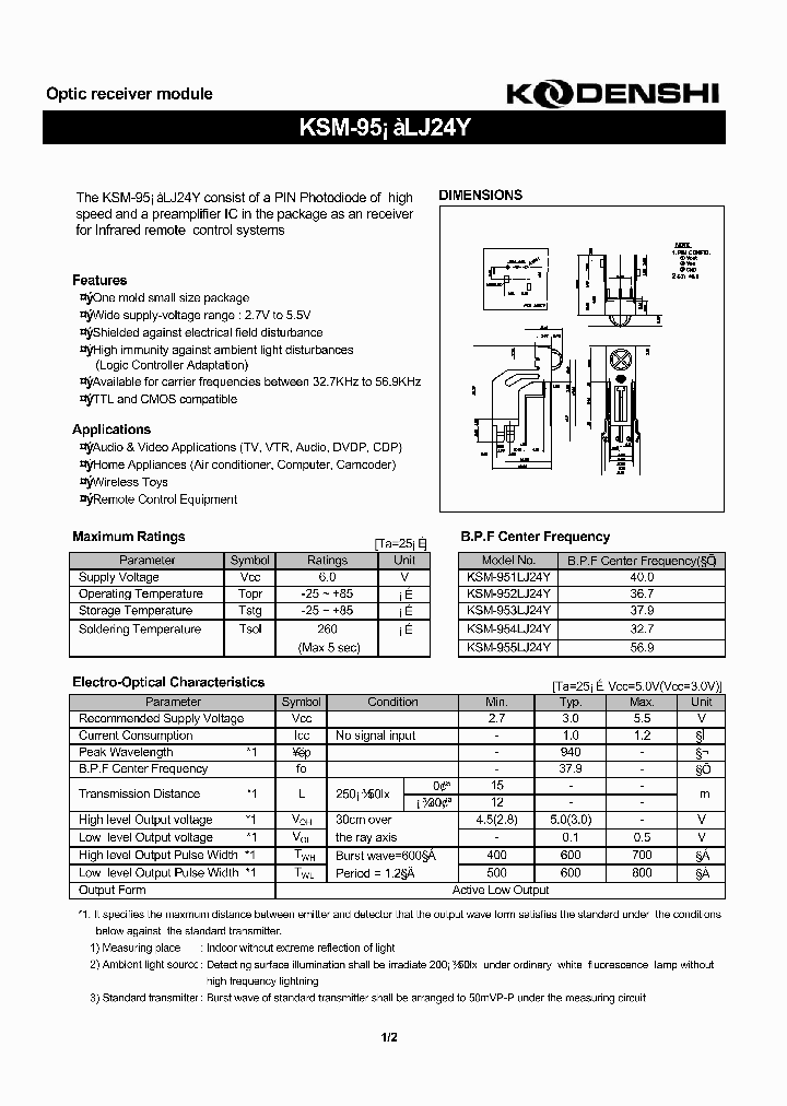 KSM-955LJ24Y_1261448.PDF Datasheet