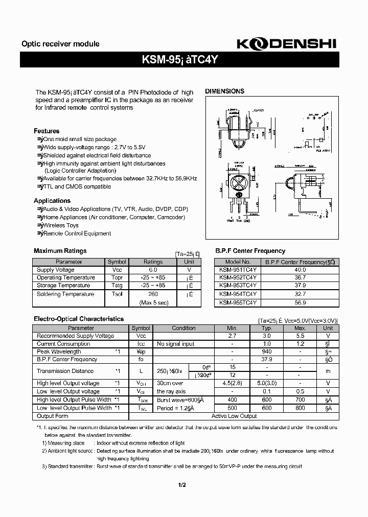 KSM-955TC4Y_1261451.PDF Datasheet