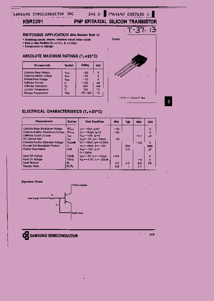 KSR2201_1261519.PDF Datasheet