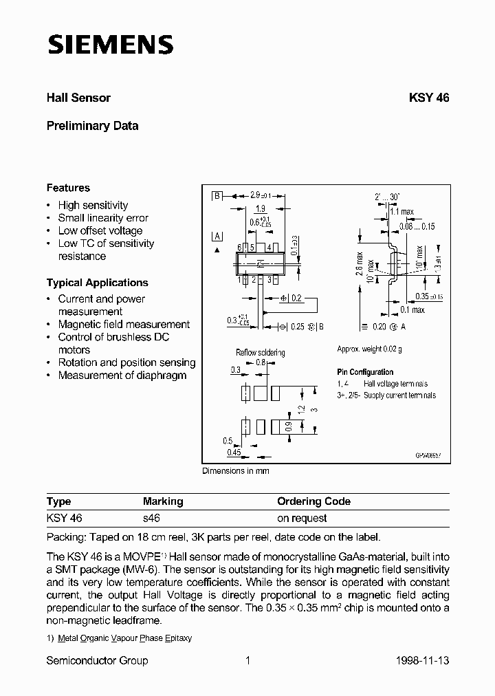 KSY46_1261554.PDF Datasheet
