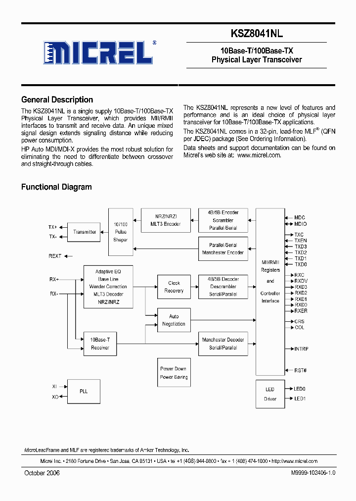 KSZ8041NL_1087010.PDF Datasheet