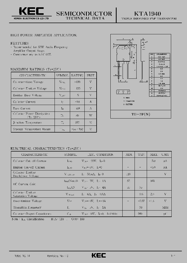KTA1940_1261611.PDF Datasheet