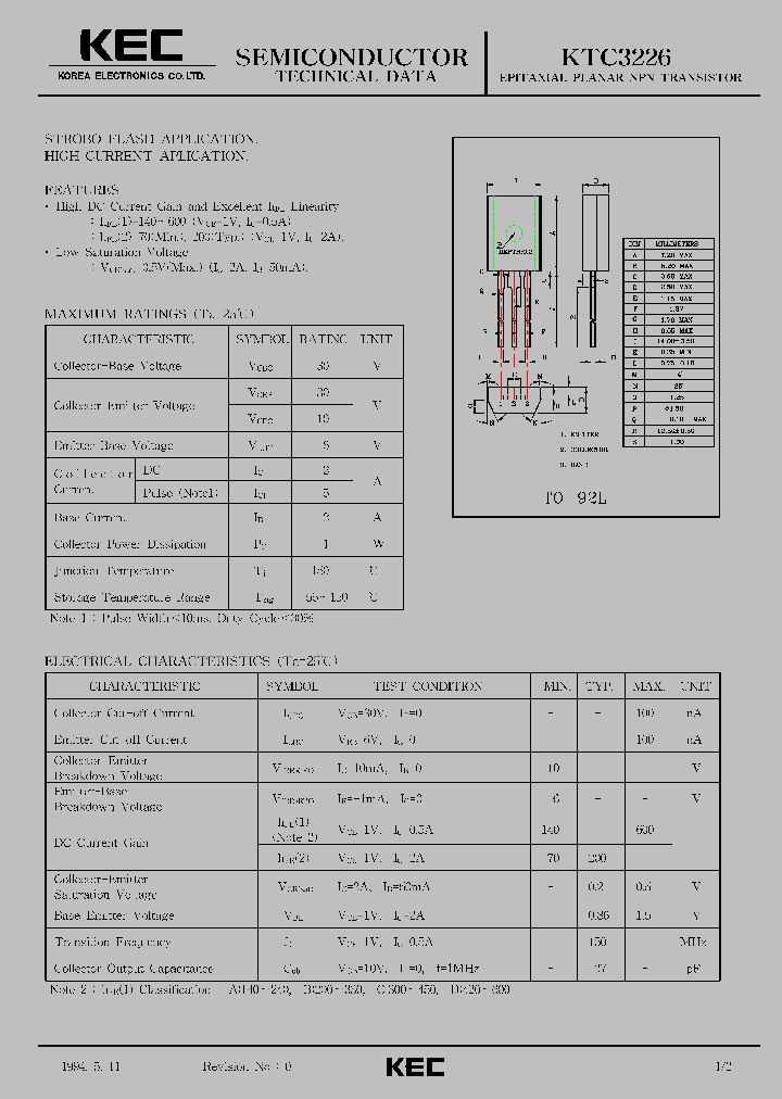 KTC3226_1261689.PDF Datasheet