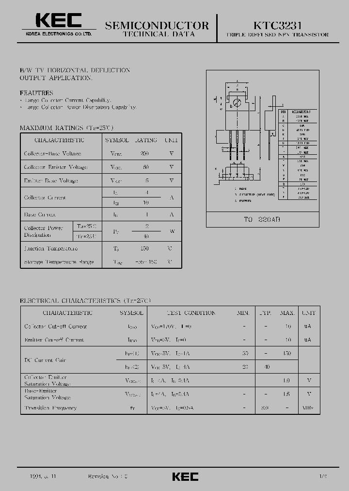 KTC3231_1261694.PDF Datasheet