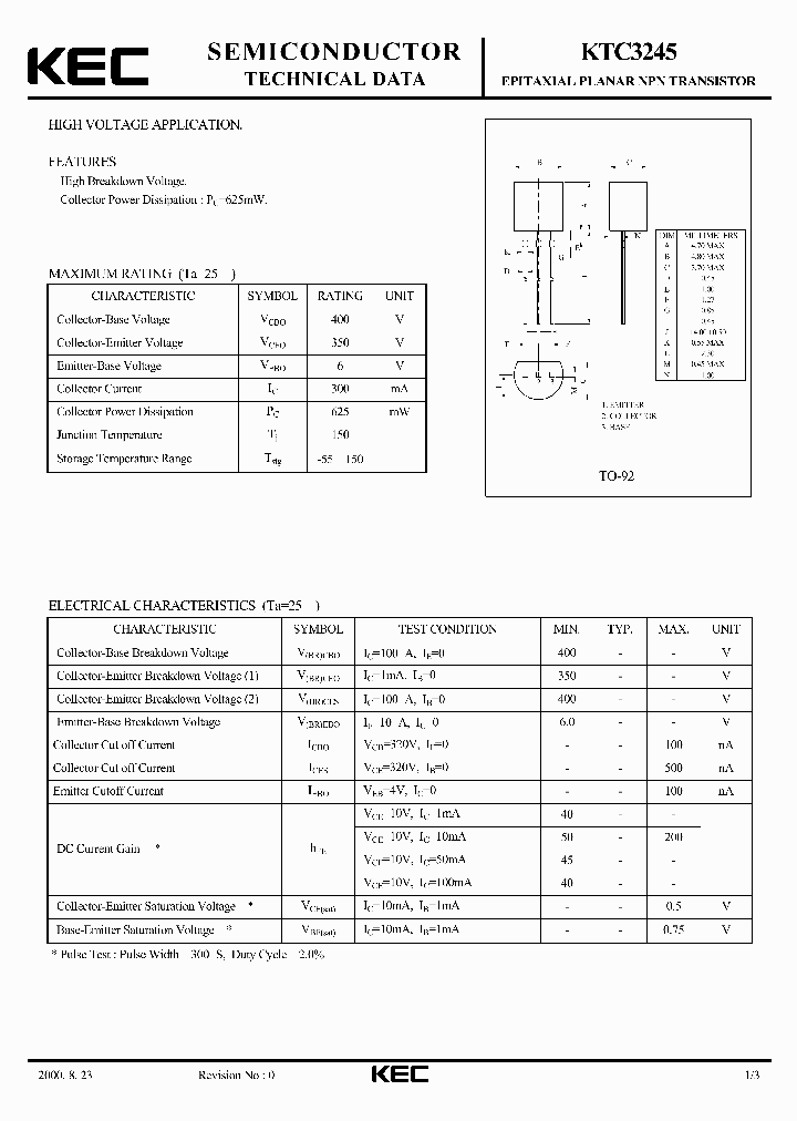 KTC3245_1261695.PDF Datasheet