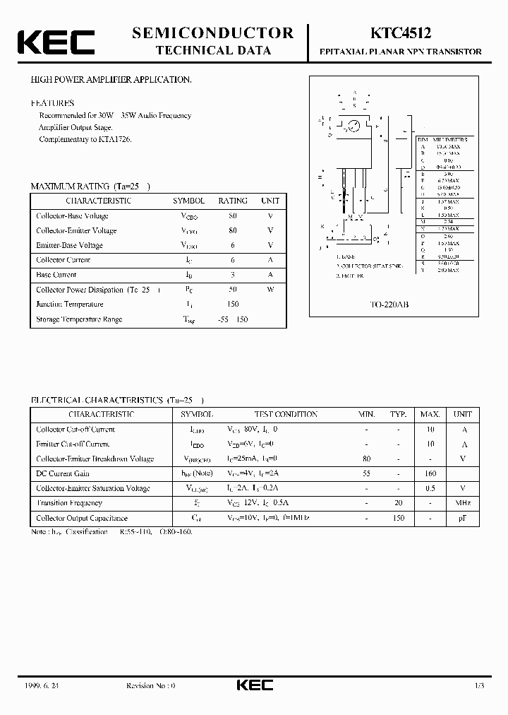 KTC4512_1261731.PDF Datasheet