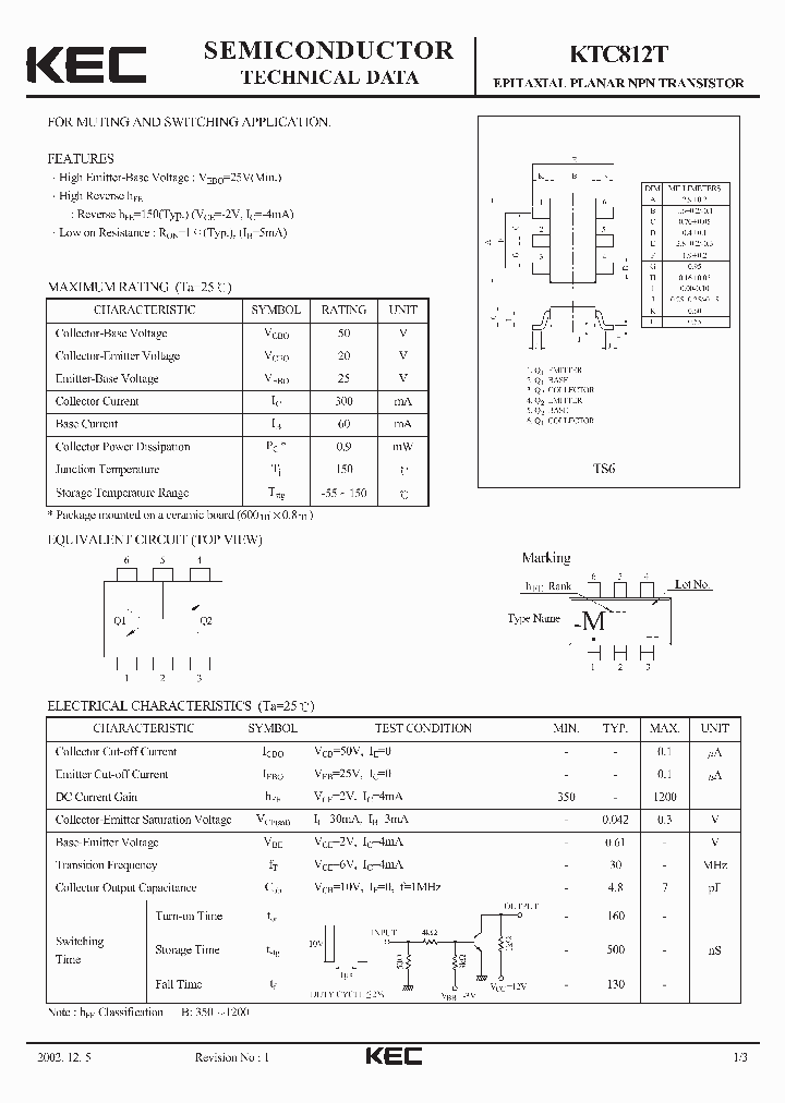 KTC812T_1261751.PDF Datasheet