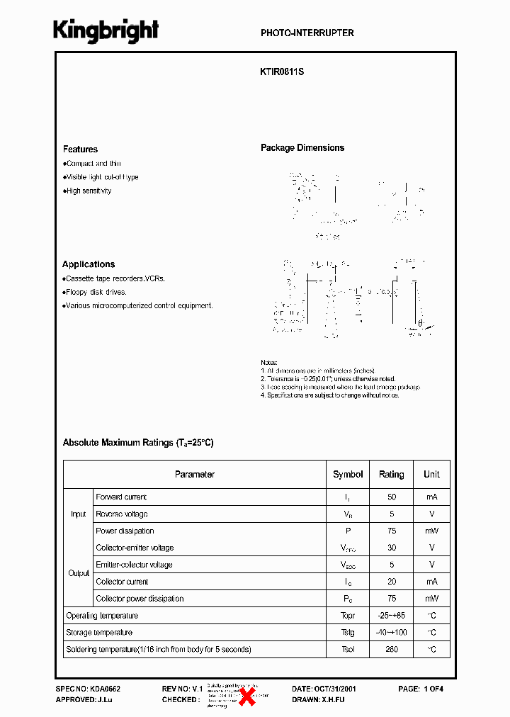 KTIR0811S_1261810.PDF Datasheet
