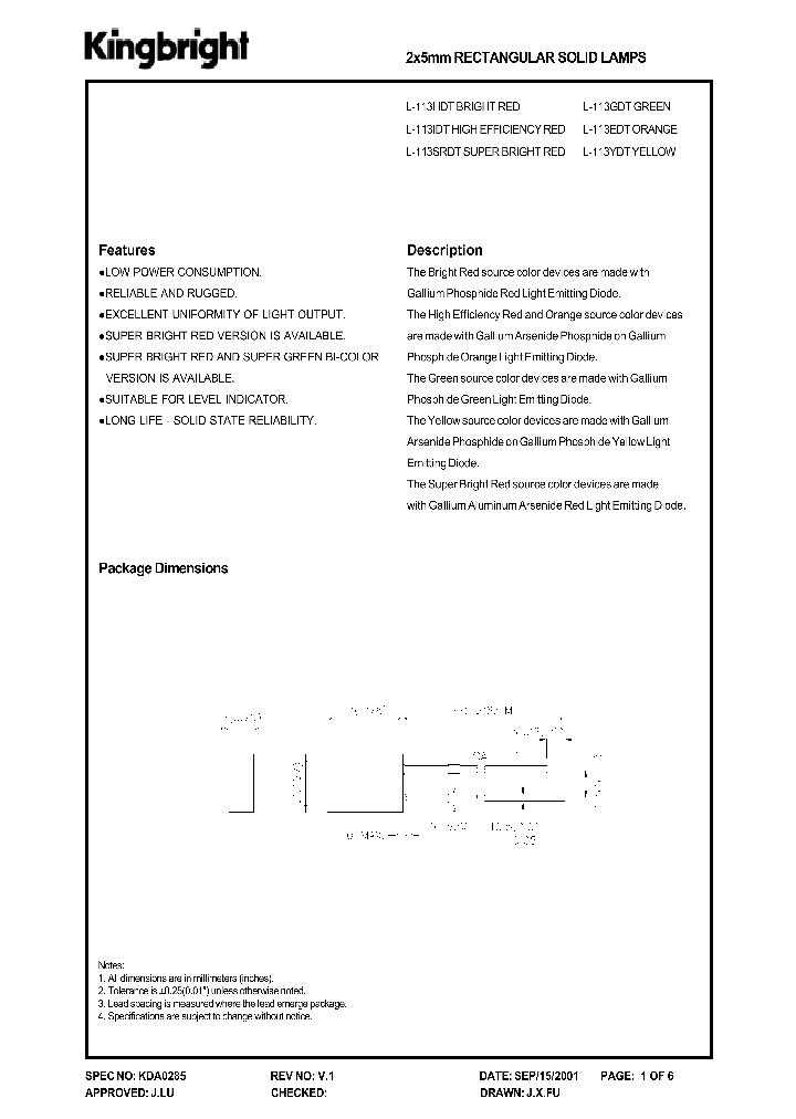 L-113YDT_1261993.PDF Datasheet