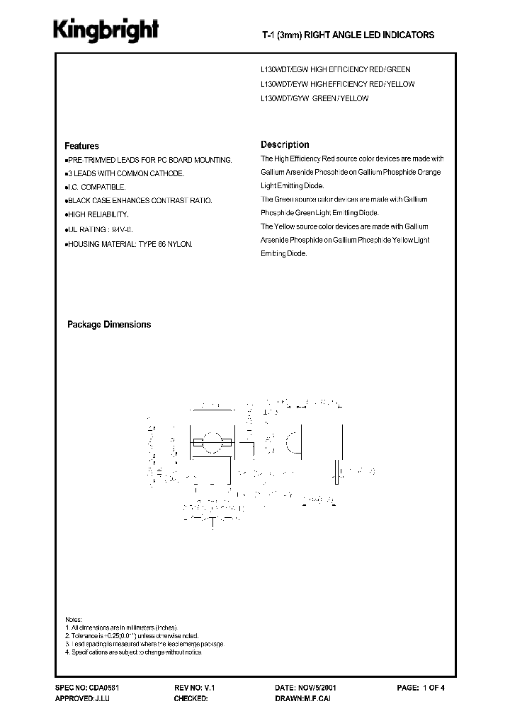 L130WDTGYW_1262006.PDF Datasheet