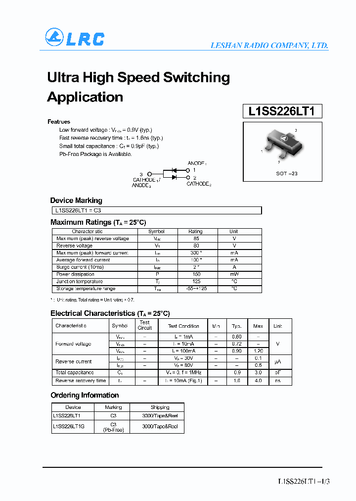 L1SS226LT1G_1262053.PDF Datasheet