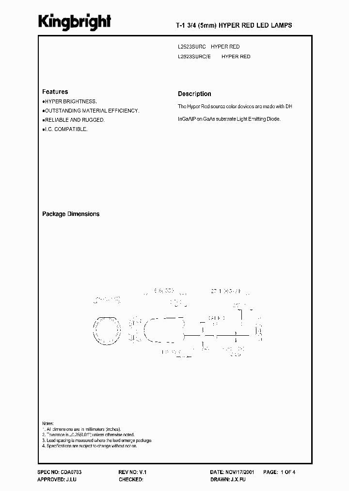 L2523SURE_1262076.PDF Datasheet