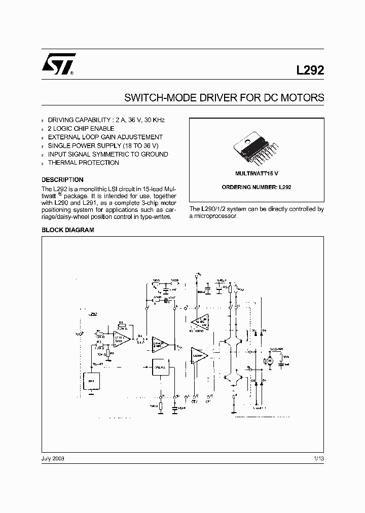 L29203_735784.PDF Datasheet