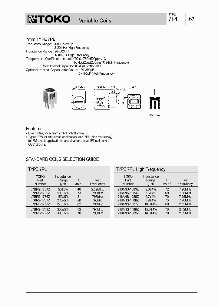 L7BRS-1764Z_748891.PDF Datasheet