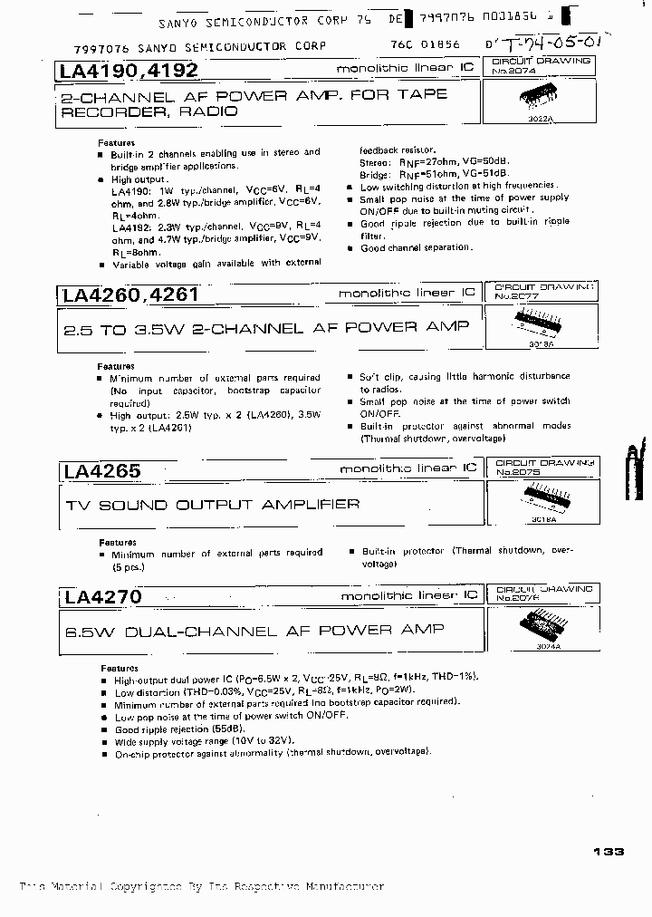 LA4190_716340.PDF Datasheet