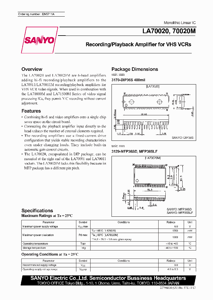 LA70020M_1262909.PDF Datasheet