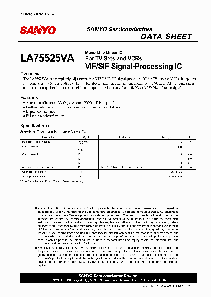 LA75525VA_1062742.PDF Datasheet