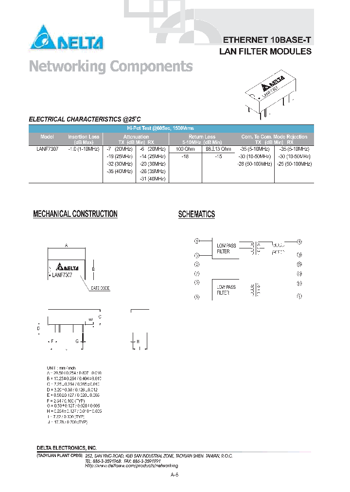 LANF7307_631729.PDF Datasheet