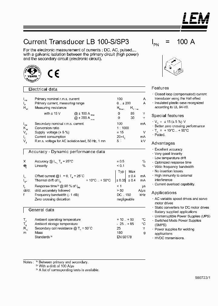 LB100-SSP3_1263094.PDF Datasheet