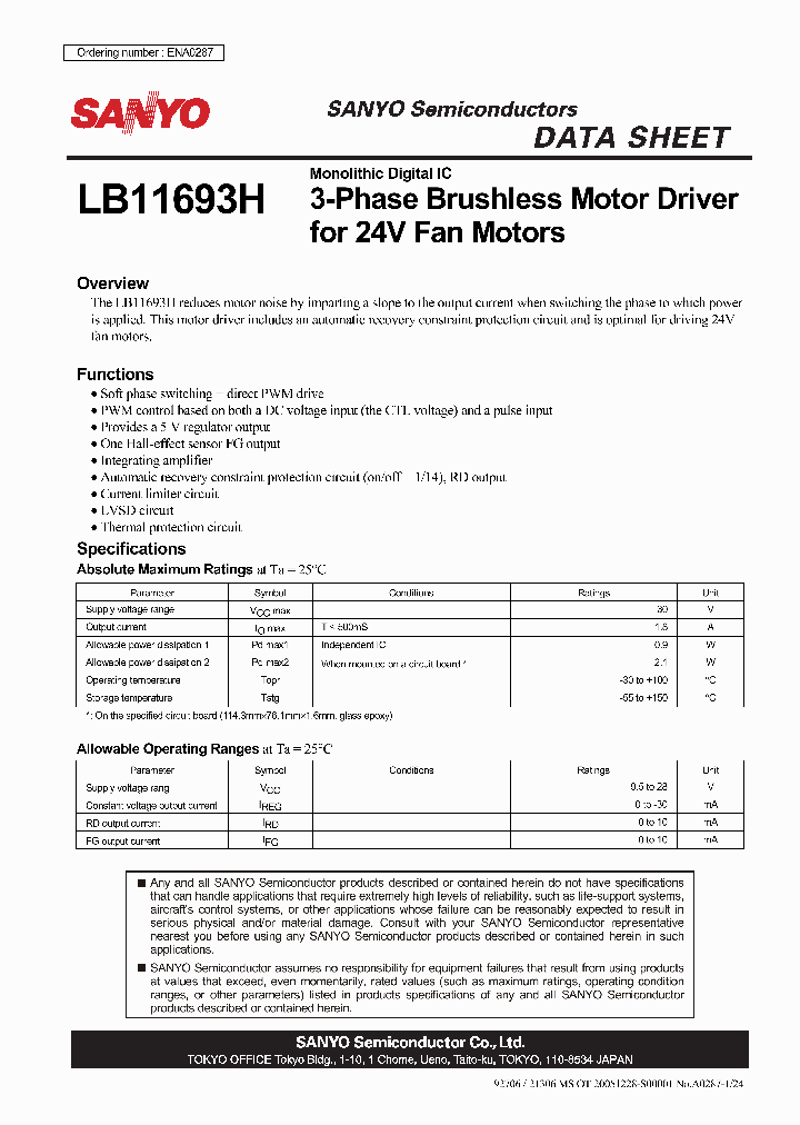 LB11693H_1038346.PDF Datasheet