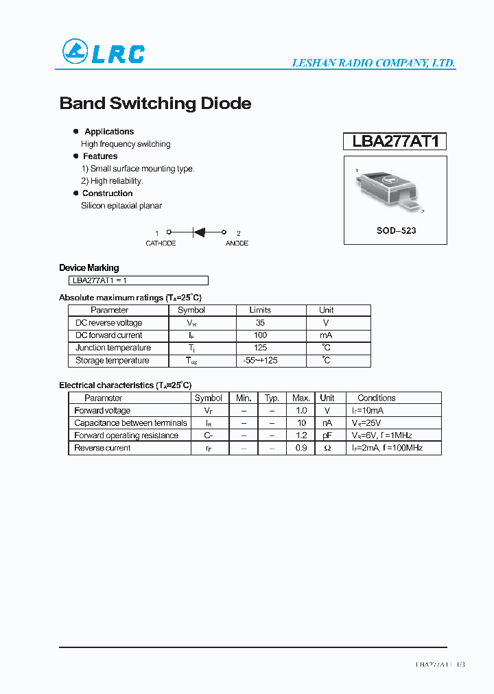 LBA277AT1_1263314.PDF Datasheet
