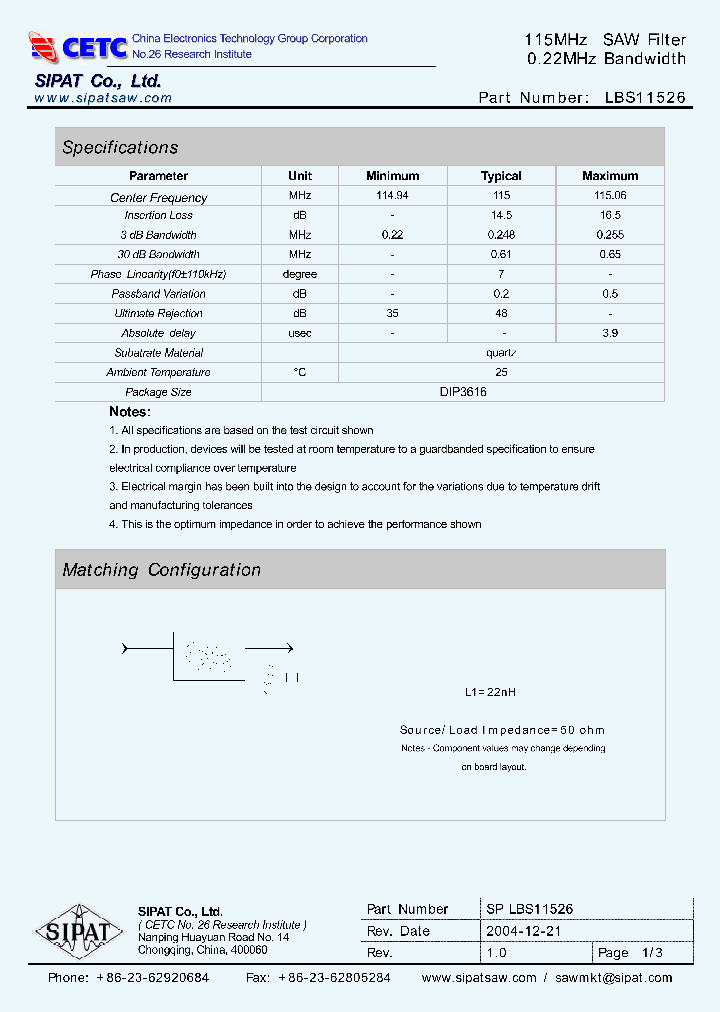 LBS11526_1263357.PDF Datasheet