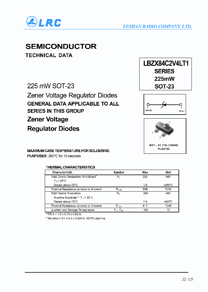 LBZX84C10LT1_811673.PDF Datasheet