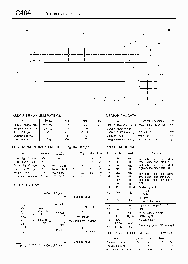 LC4041_1263443.PDF Datasheet