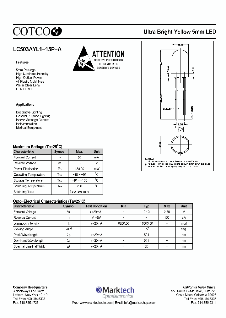 LC503AYL1-15P-A_1263458.PDF Datasheet