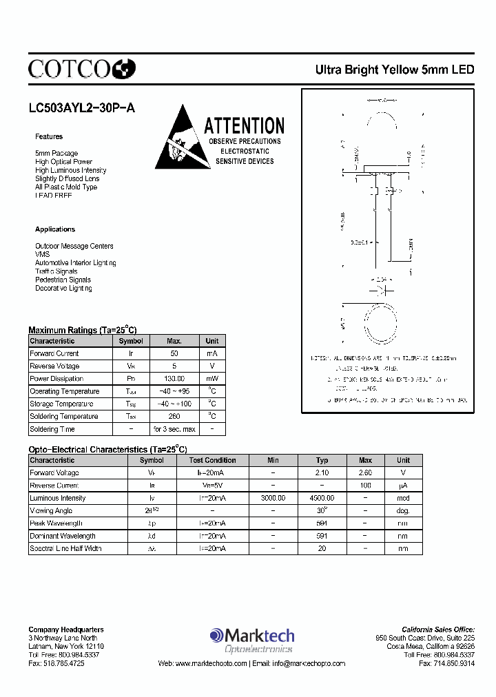 LC503AYL2-30P-A_1263460.PDF Datasheet