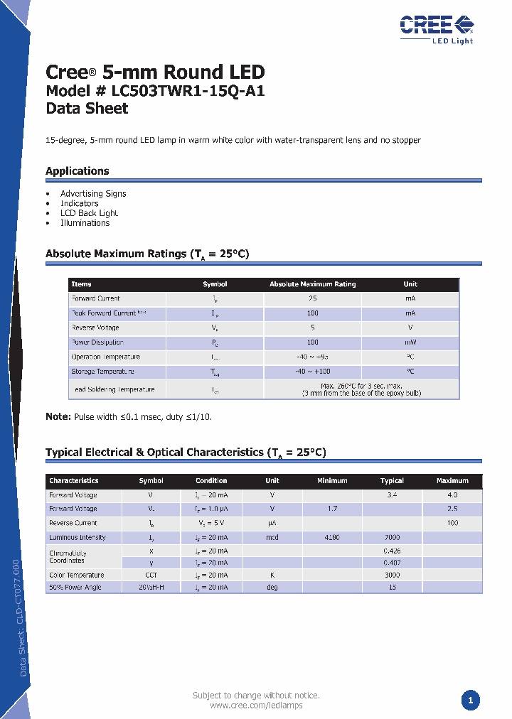 LC503TWR1-15Q-A1_1263526.PDF Datasheet