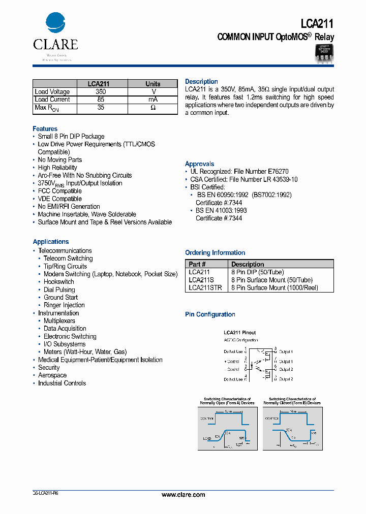 LCA211_1133104.PDF Datasheet