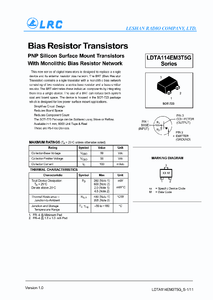 LDTA144WM3T5G_1264258.PDF Datasheet