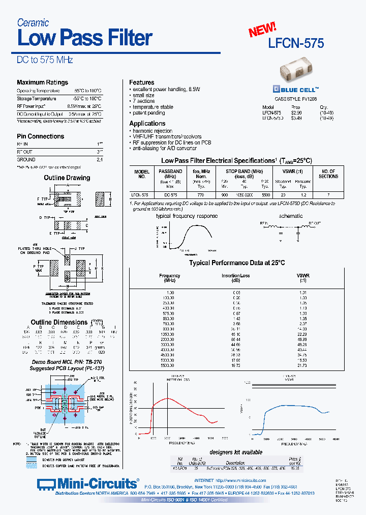 LFCN-575D_1264404.PDF Datasheet