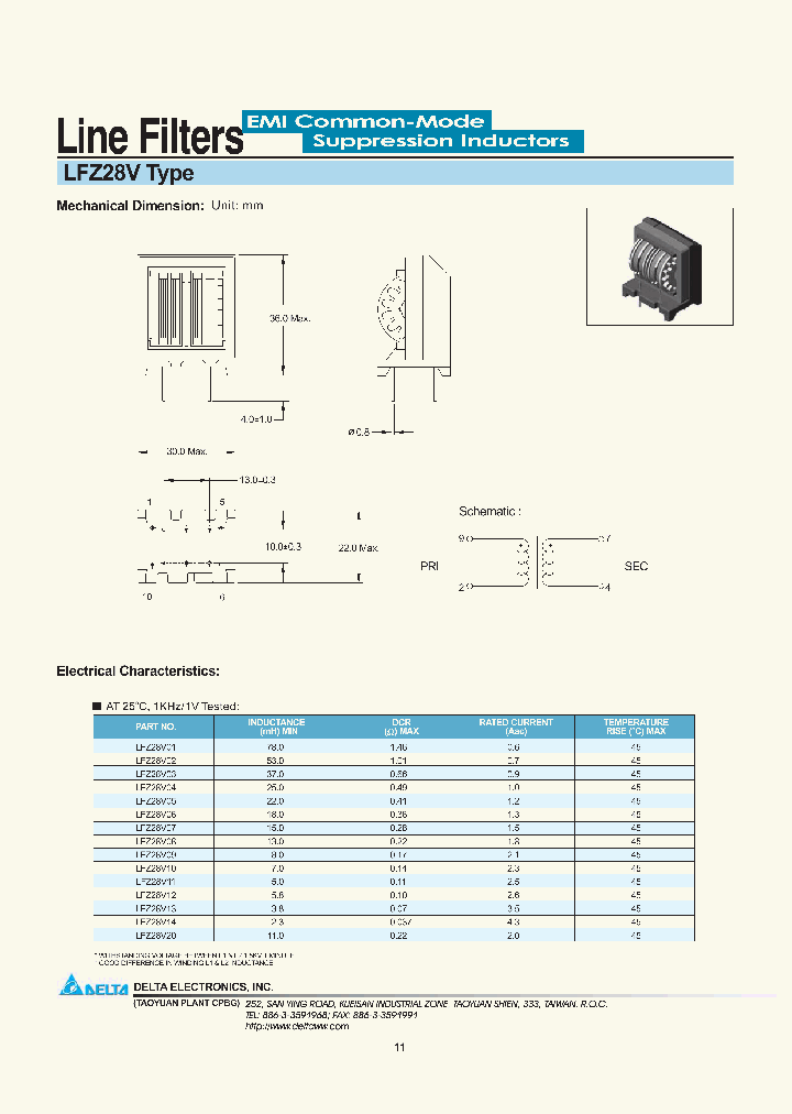 LFZ28V20_1264445.PDF Datasheet