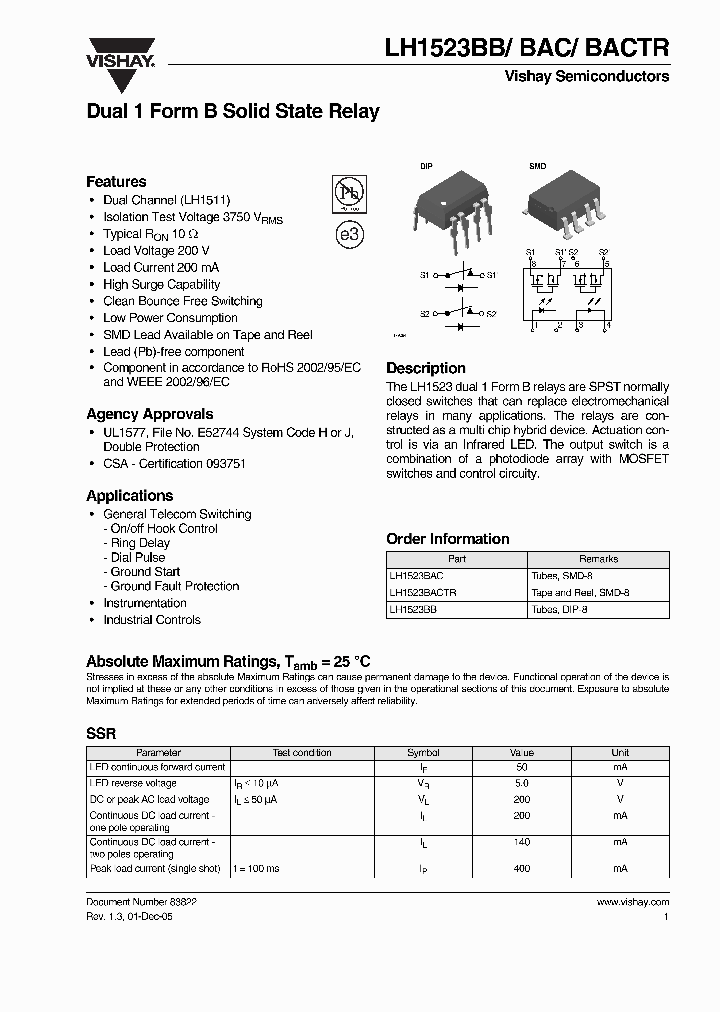 LH1523BAC_1264525.PDF Datasheet