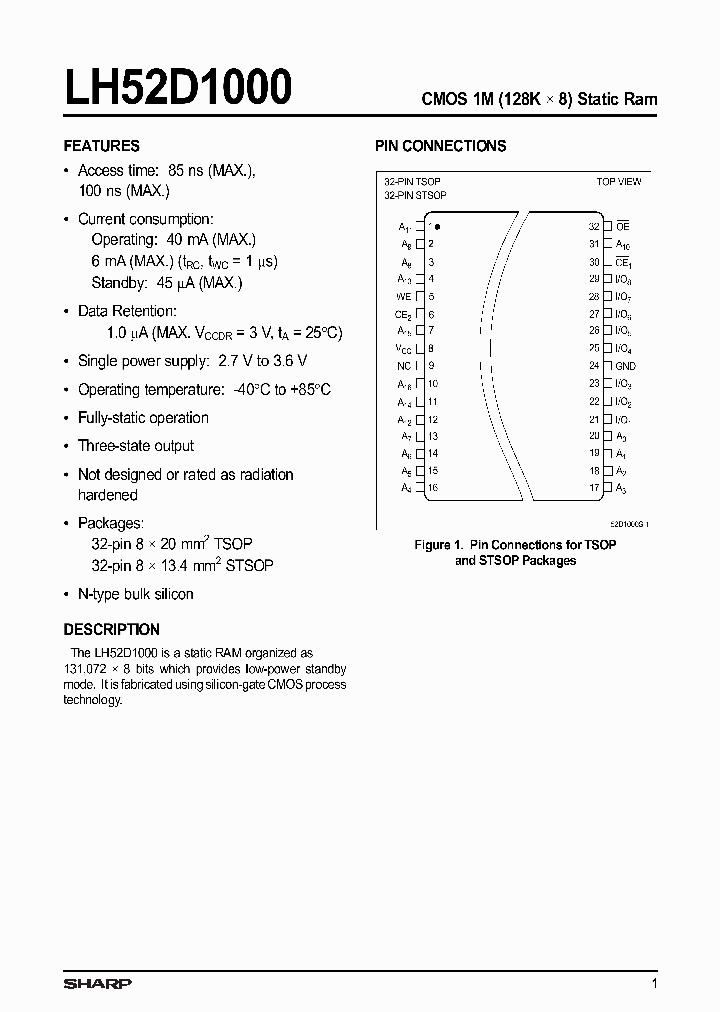 LH52D1000_1264624.PDF Datasheet
