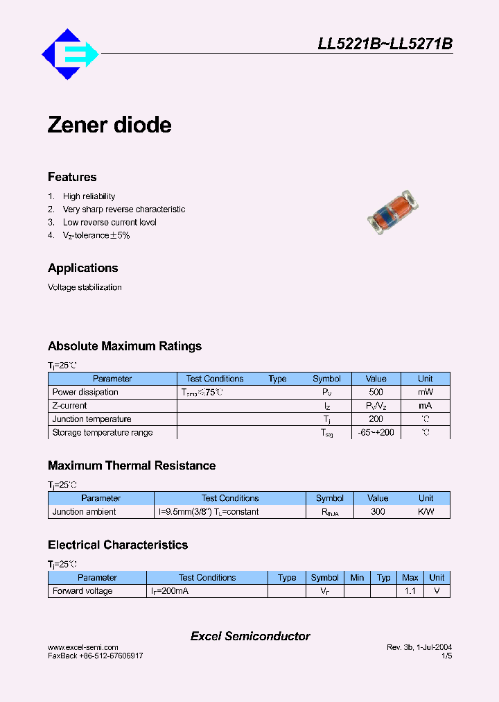 LL5271B_1264814.PDF Datasheet