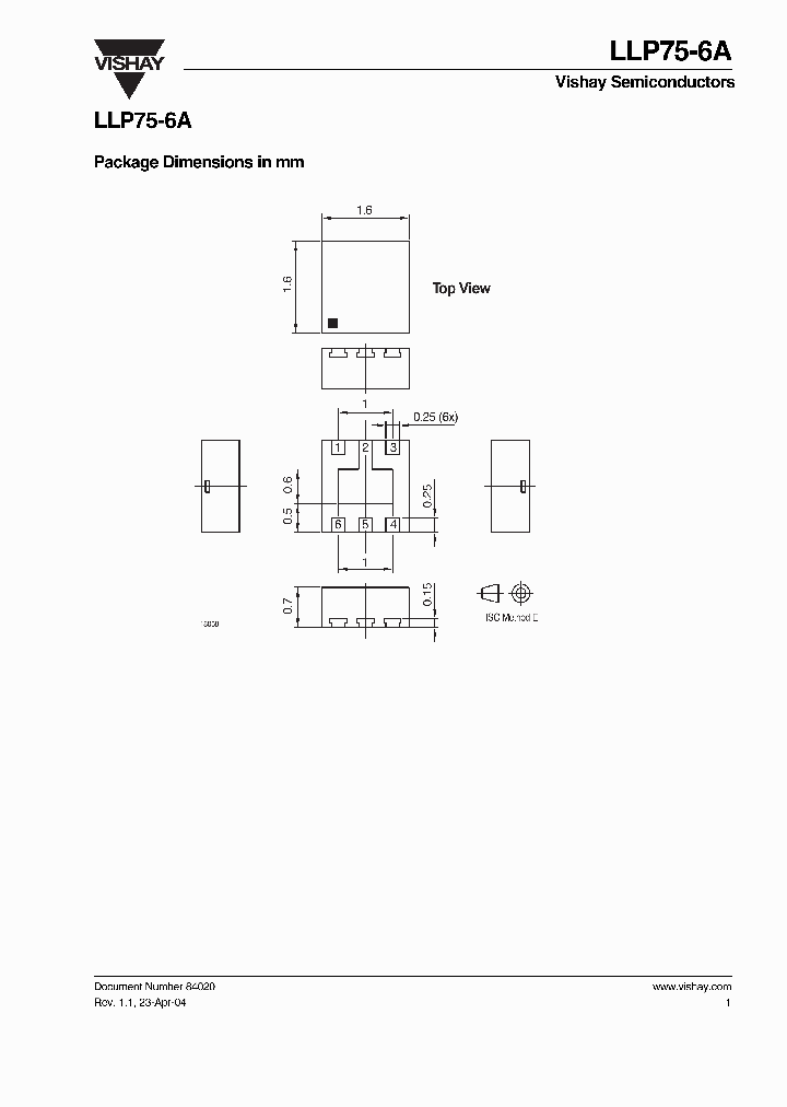 LLP75-6A_1264833.PDF Datasheet