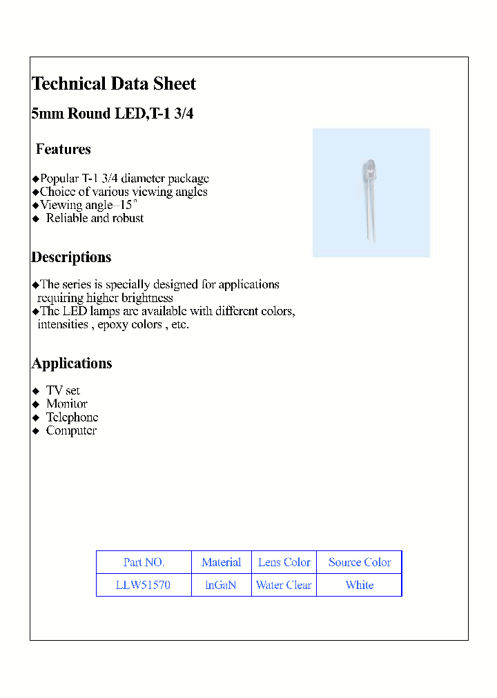 LLW51570_1264841.PDF Datasheet