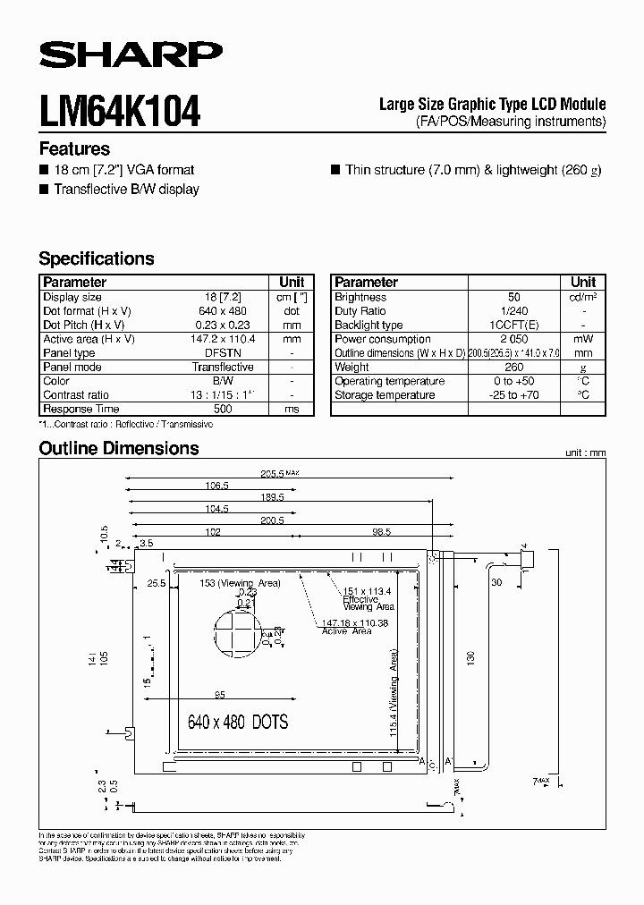 LM64K104_1265904.PDF Datasheet