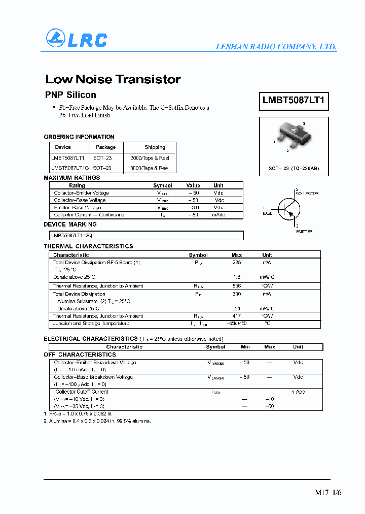 LMBT5087LT1G_1266108.PDF Datasheet