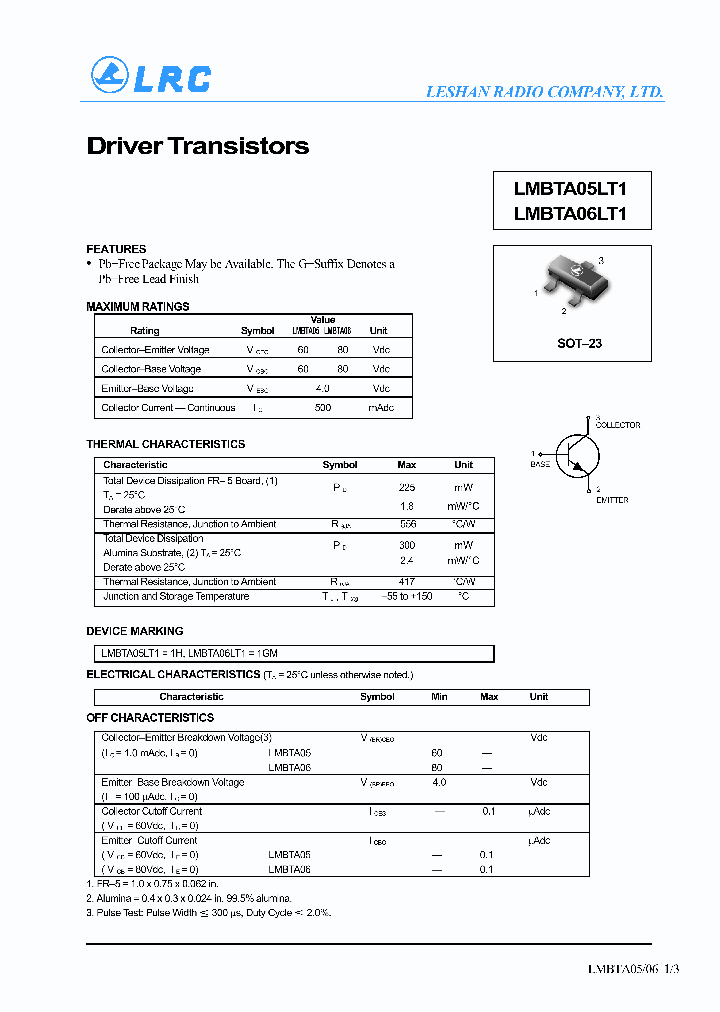 LMBTA06LT1G_1266113.PDF Datasheet