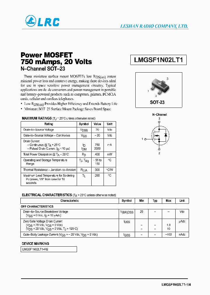 LMGSF1N02LT1_1266181.PDF Datasheet