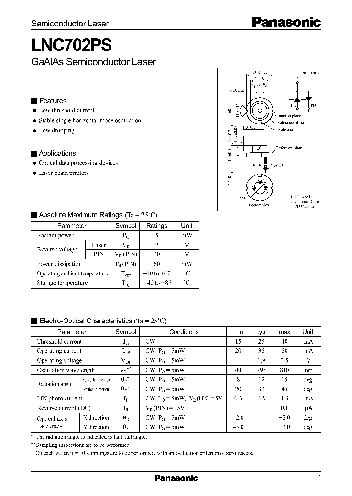 LNC702PS_1266524.PDF Datasheet