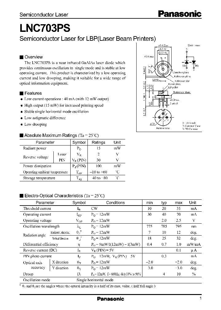 LNC703PS_1266525.PDF Datasheet