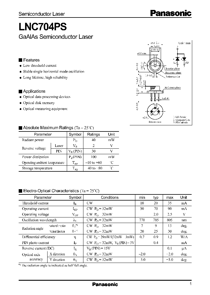 LNC704PS_1266526.PDF Datasheet