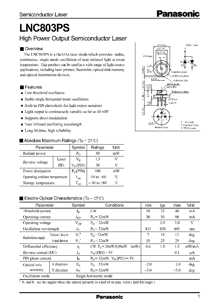 LNC803PS_1266531.PDF Datasheet