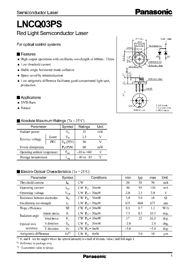LNCQ03PS_1266532.PDF Datasheet
